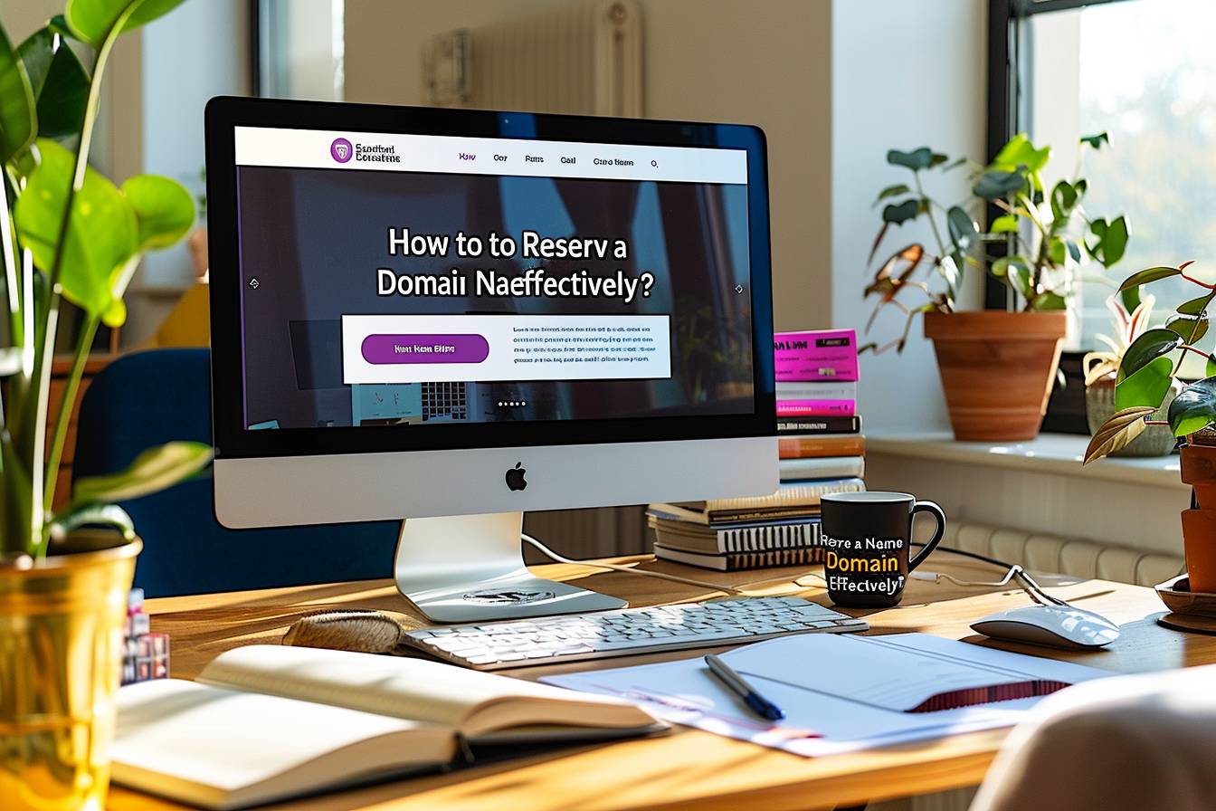 Comment réserver un nom de domaine efficacement ?